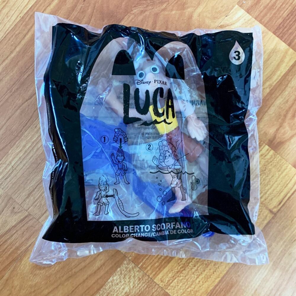 Disney Pixar‎ Luca Mc Donalds toy